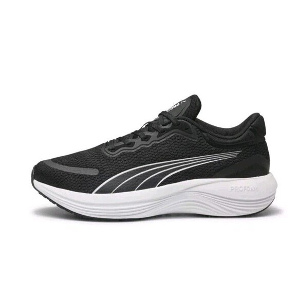 PUMA Men's SCEND PRO Black/White Running Shoes (378776-01)-Various Sizes - Picture 3 of 11